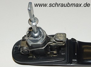SchraubMax - Reparatursatz für Türgriff mit Schließzylinder Polo (6N1,  6N2), Golf 3
